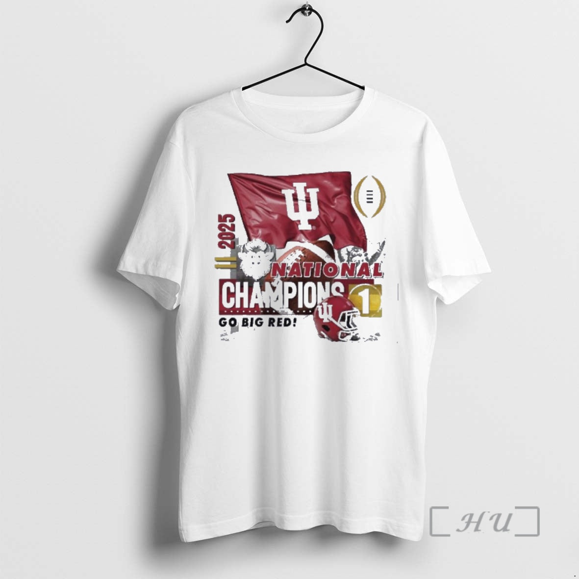 Trending Indiana University Hoosiers Football 2025 National Champions Go Big Red Premium T Shirts Sweater Hoodie, Sweatshirt