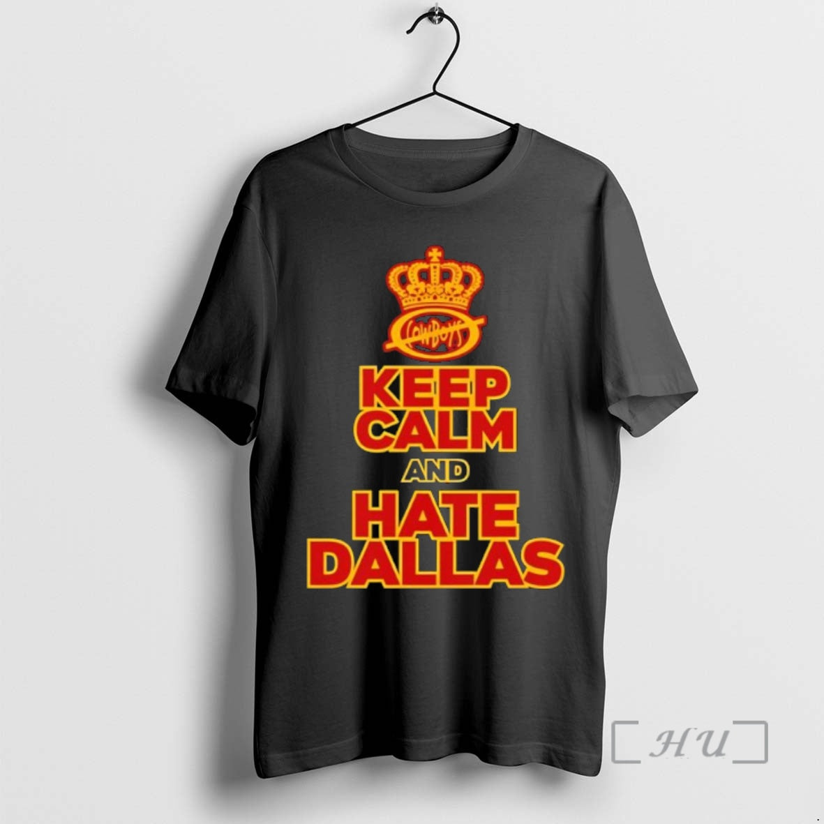 Trending Keep Calm And Hate Dallas Cowboys Black T-Shirts, Hoodie, Sweatshirt | DripVista.com