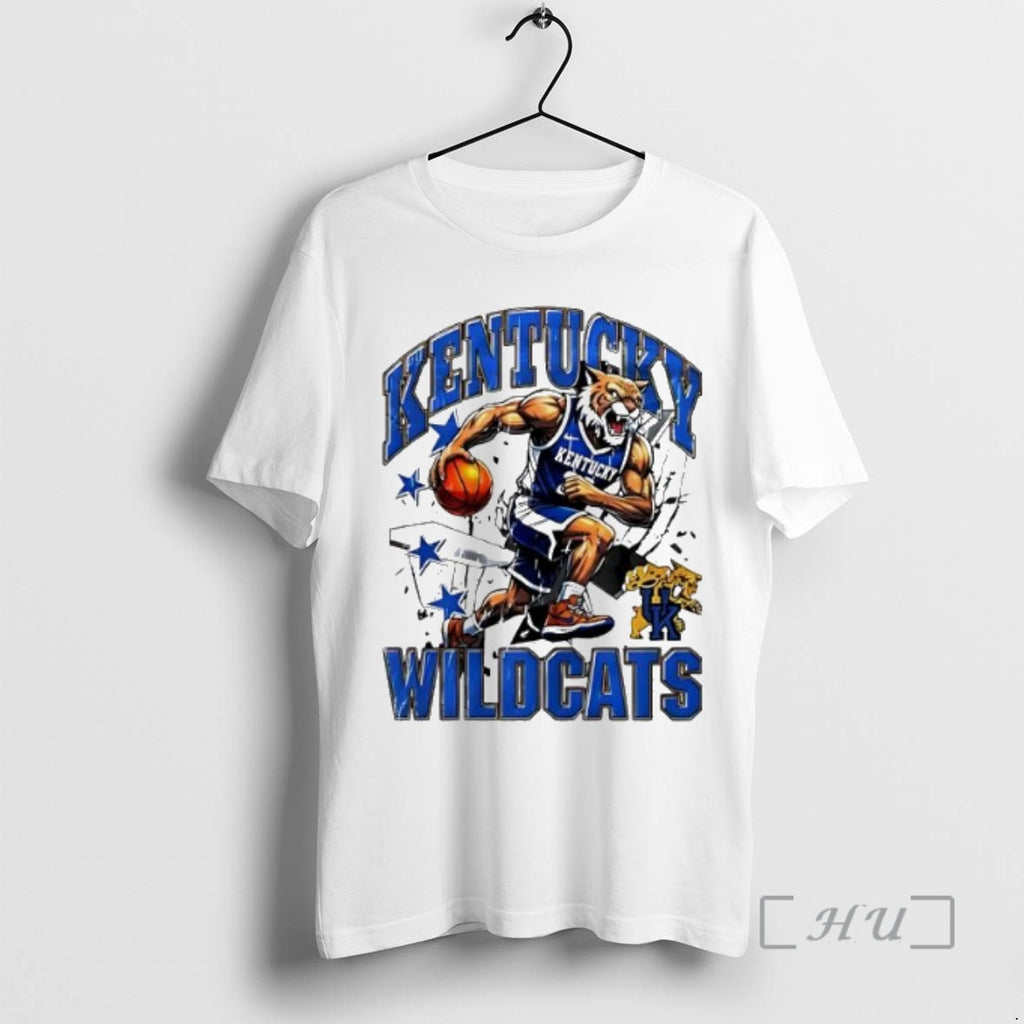 Trending Kentucky Wildcats Basketball Running 2025 Mascot T-Shirts, Hoodie, Sweatshirt | DripVista.com