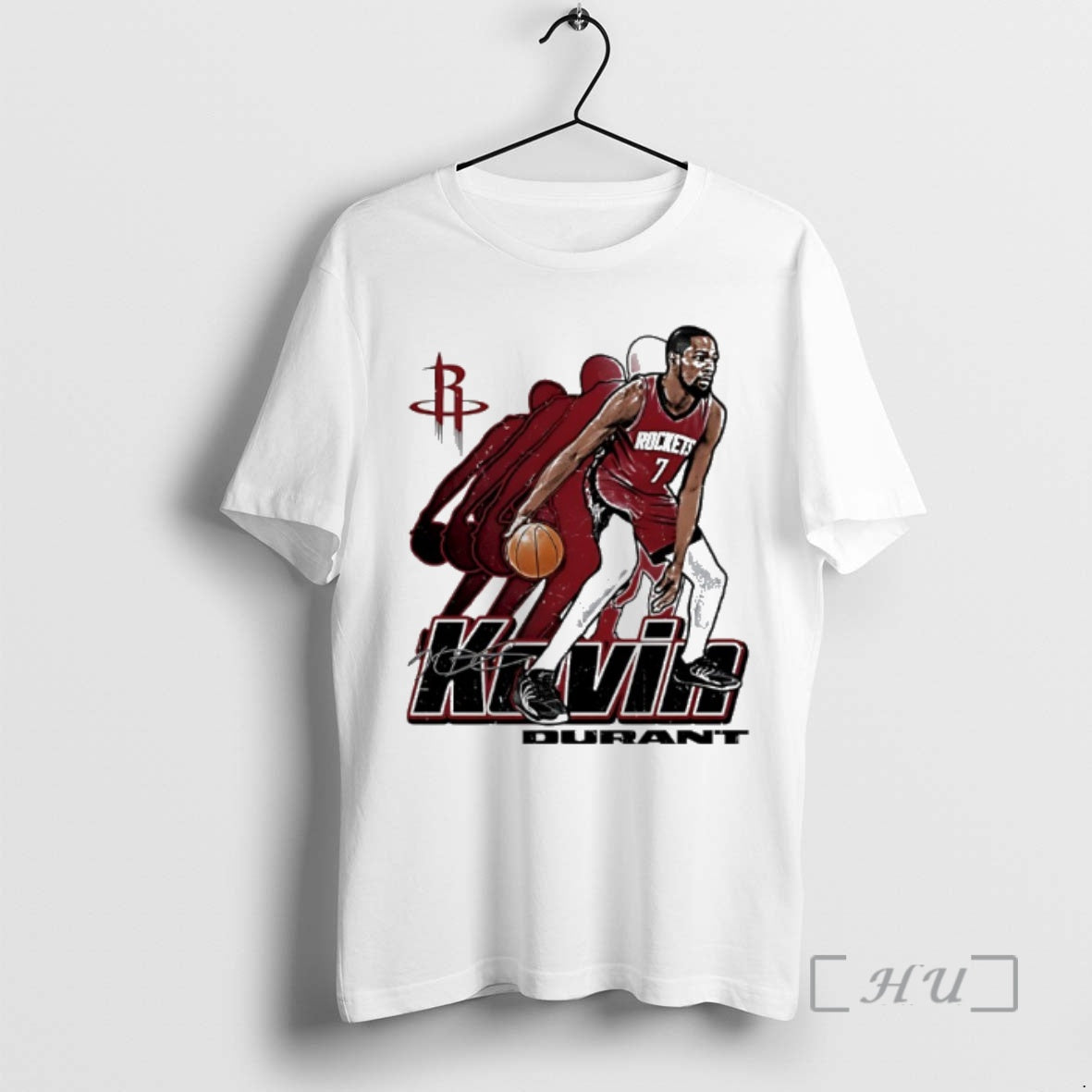 Trending Kevin Durant Houston Rockets Basketball Signature Retro T-Shirts, Hoodie, Sweatshirt | DripVista.com
