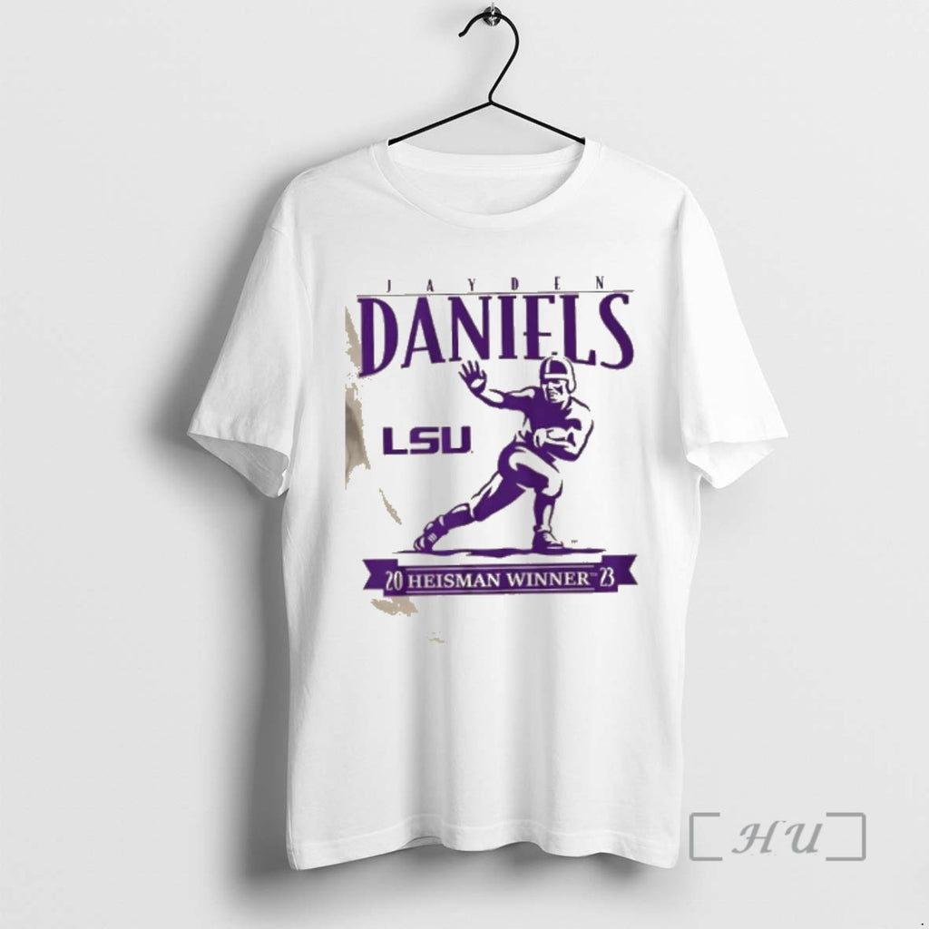 Trending Lsu Football Jayden Daniels Heisman Trophy T-Shirts, Hoodie, Sweatshirt | DripVista.com