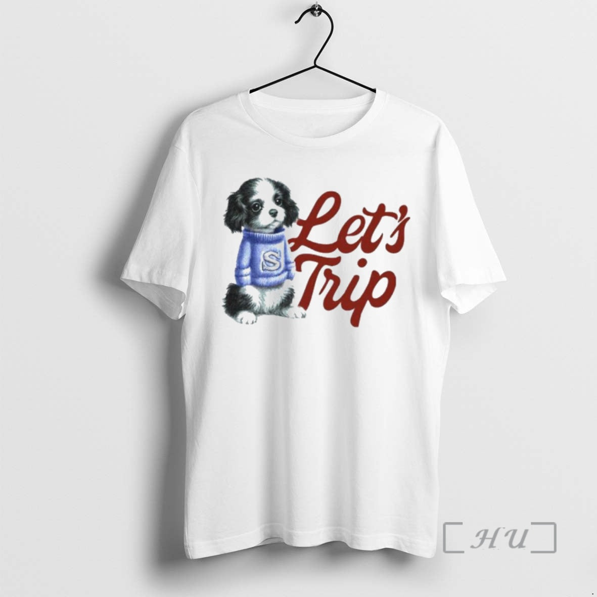 Trending Lets Trip Puppy Ornaments T-Shirts, Hoodie, Sweatshirt | DripVista.com
