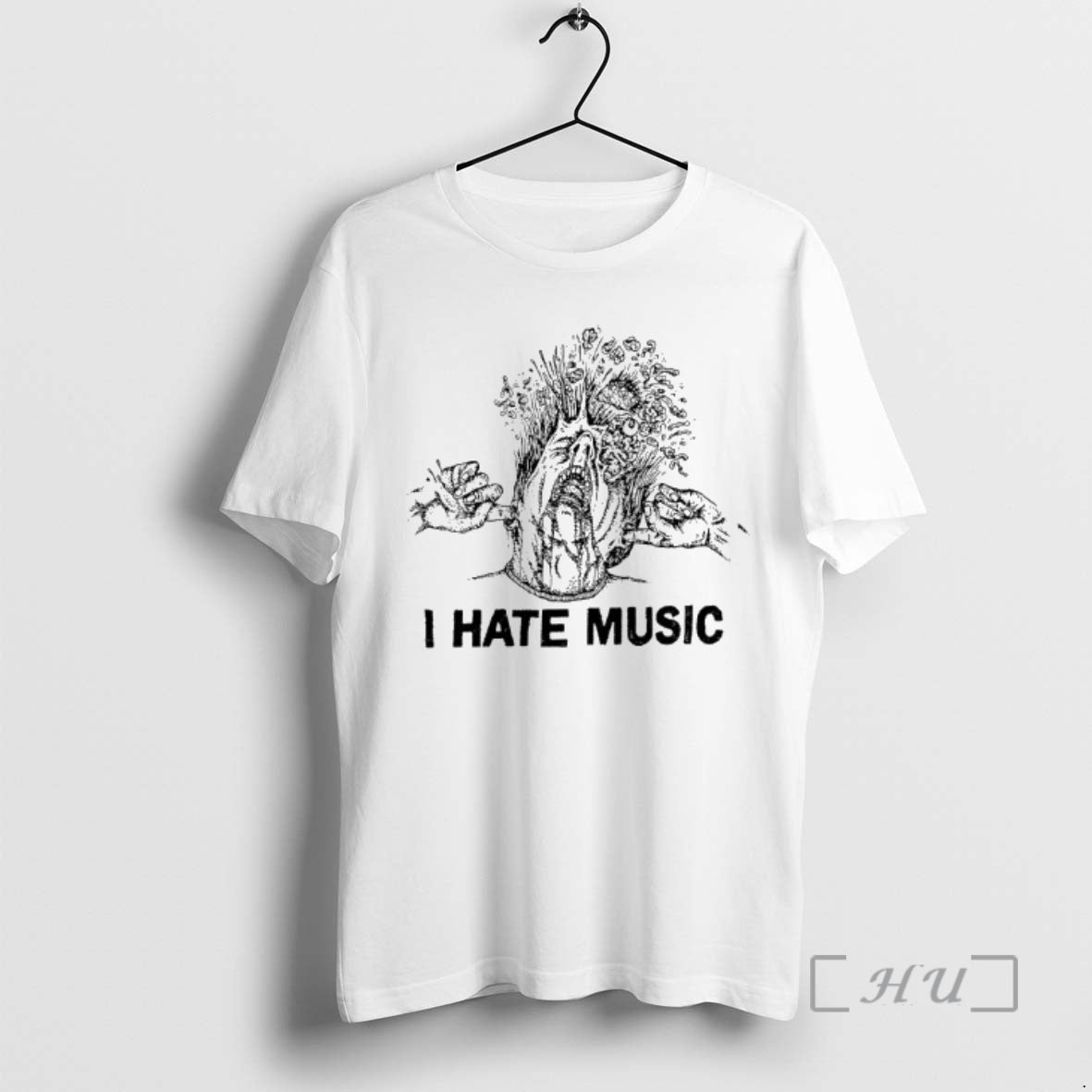 Trending Maggot Death I Hate Music Graphic T-Shirts, Hoodie, Sweatshirt | DripVista.com