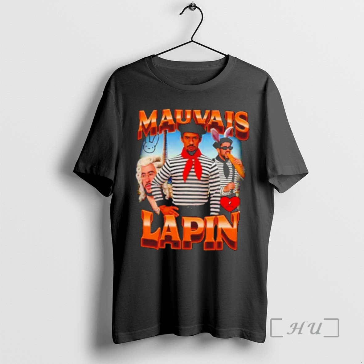 Trending Mauvais Lapin Bad Bunny Graphic T-Shirts, Hoodie, Sweatshirt | DripVista.com