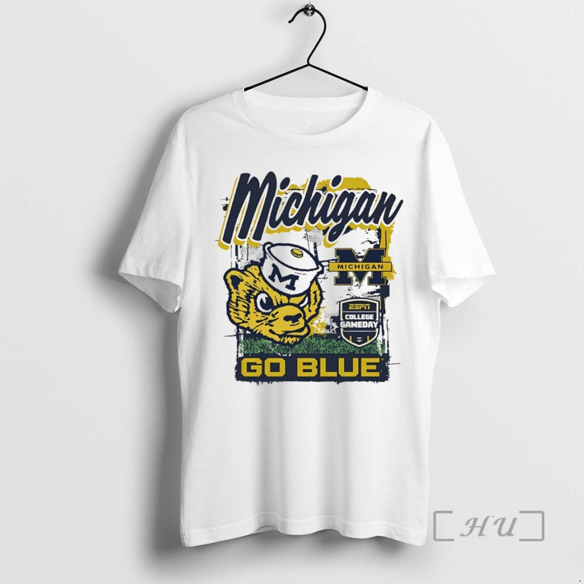 Trending Michigan Wolverines College Gameday Go Blue Mascot Circle T-Shirts, Hoodie, Sweatshirt | DripVista.com