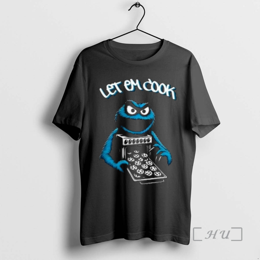 Trending Myron Gaines Wearing Let Em Cook Circle Black T-Shirts, Hoodie, Sweatshirt | DripVista.com