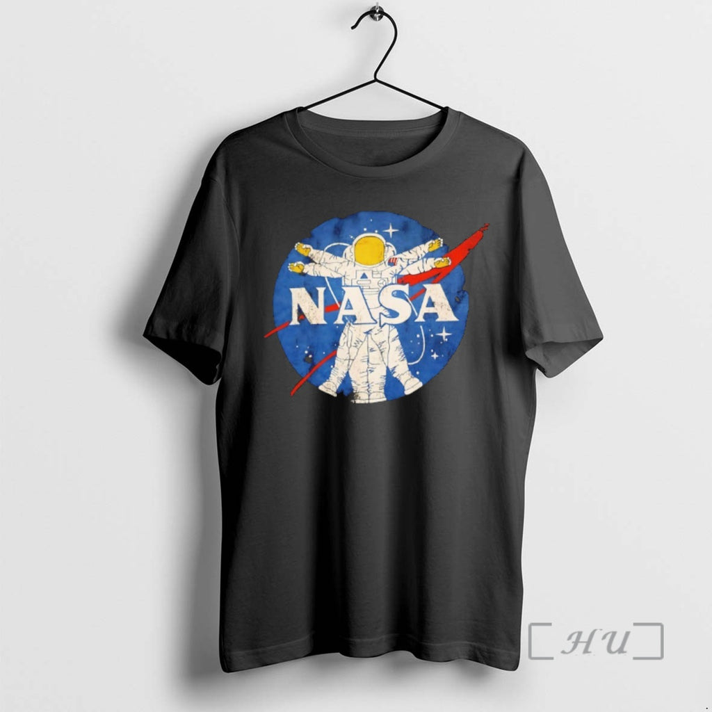 Trending Nasa Da Vinci Vitruvian Man Astronaut T-Shirts, Hoodie, Sweatshirt | DripVista.com