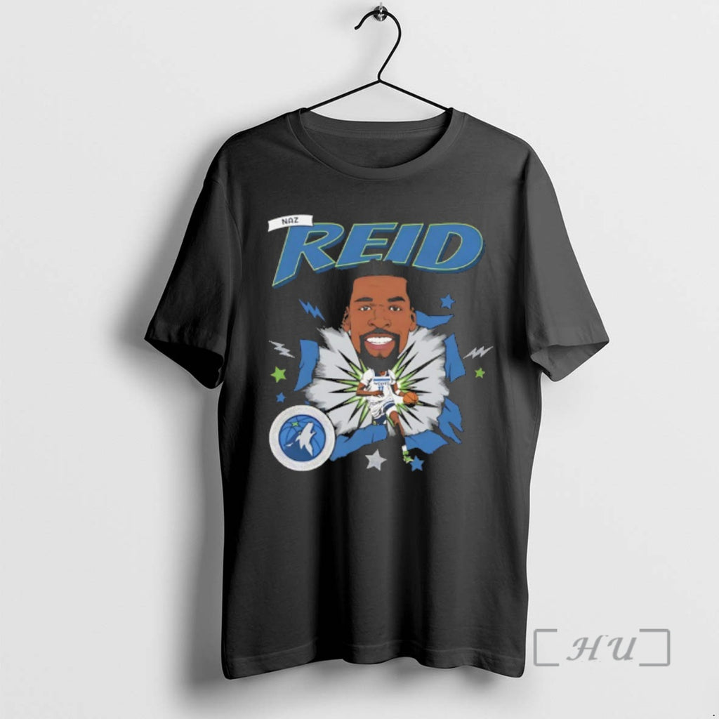 Trending Naz Reid Minnesota Timberwolves Basketball Player Caricature T-Shirts, Hoodie, Sweatshirt | DripVista.com