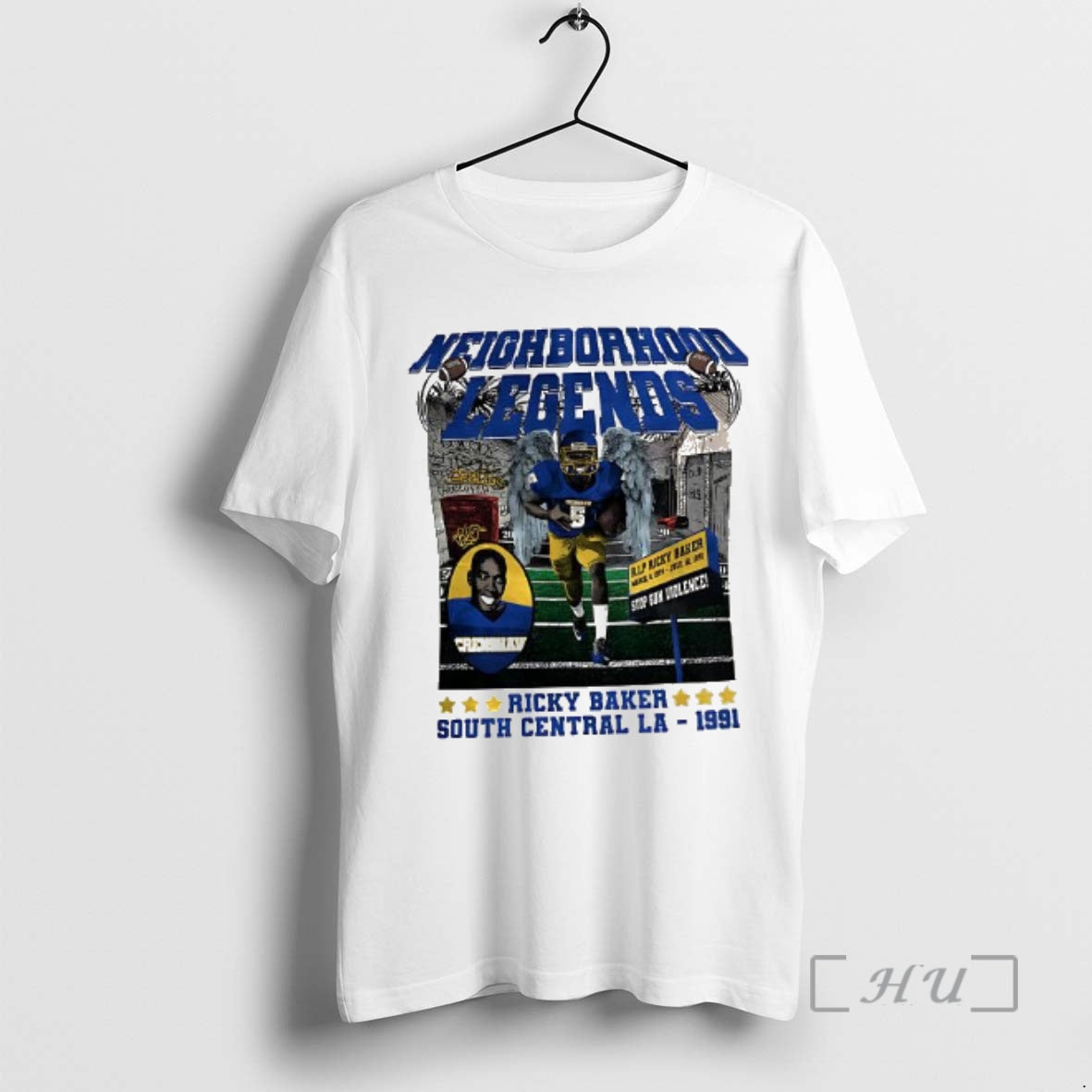 Trending Neighborhood Legends Ricky Baker South Central La 1991 Retro T-Shirts, Hoodie, Sweatshirt | DripVista.com