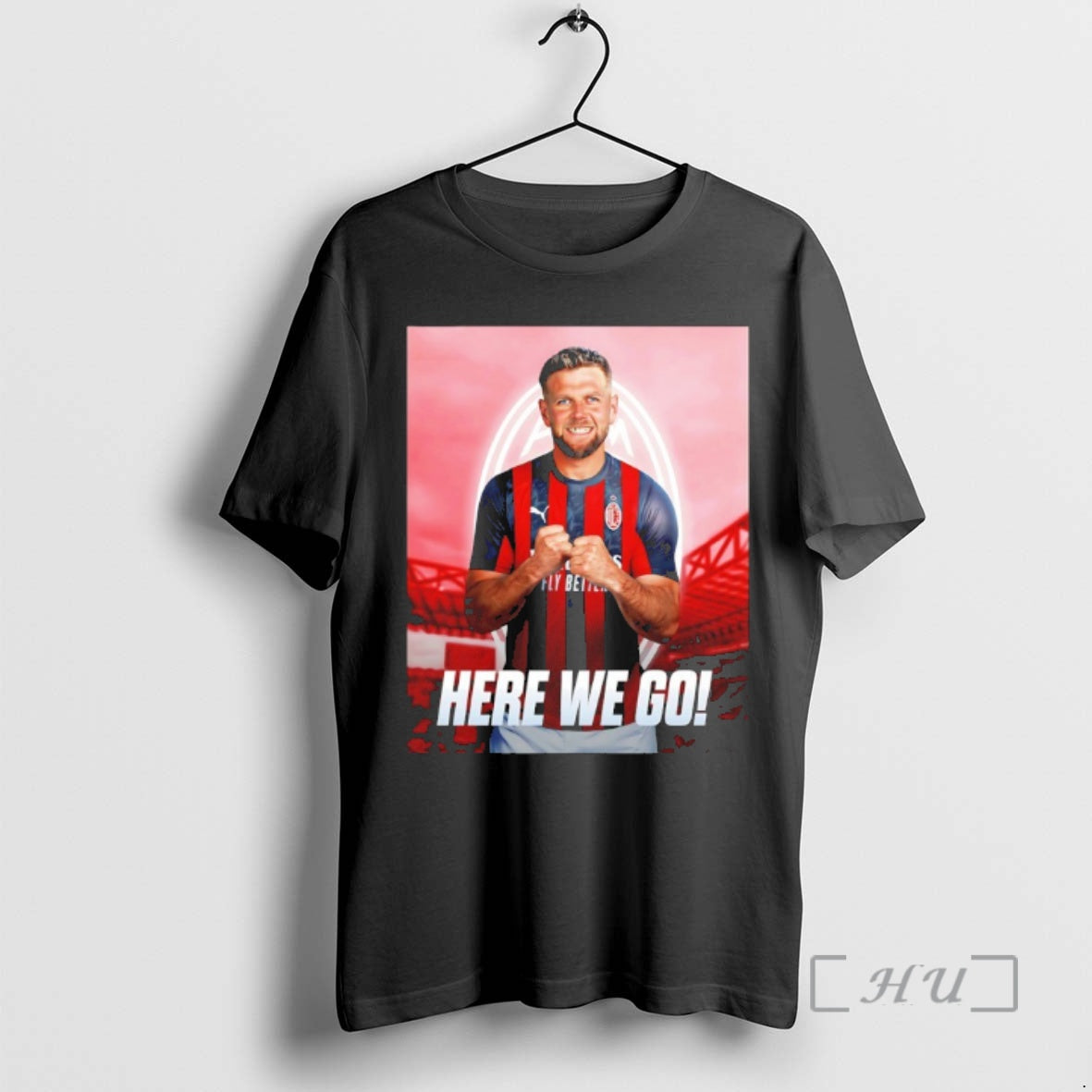 Trending Niclas Fullkrug To Ac Milan Here We Go T-Shirts, Hoodie, Sweatshirt | DripVista.com