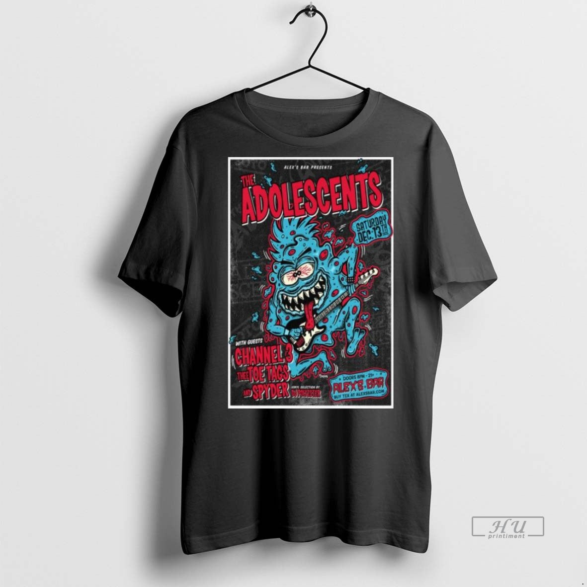 Trending Officials The Adolescents Alexs Bar December 13 2025 Concert Long Sleve T Shirt Sweater