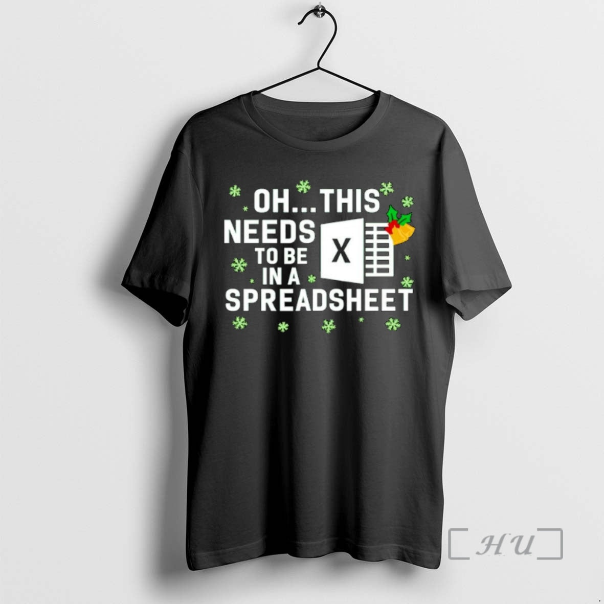 Trending Oh This Needs To Be In A Spreadsheet Excel Christmas Ornaments Premium T Shirts Hoodie, Sweatshirt | DripVista.com