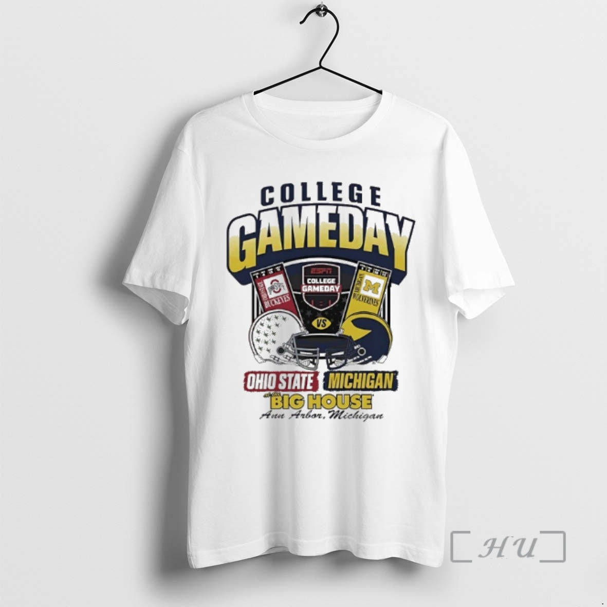 Trending Ohio State Vs Michigan 2025 College Gameday At The Big House Premium T Shirts Hoodie, Sweatshirt | DripVista.com