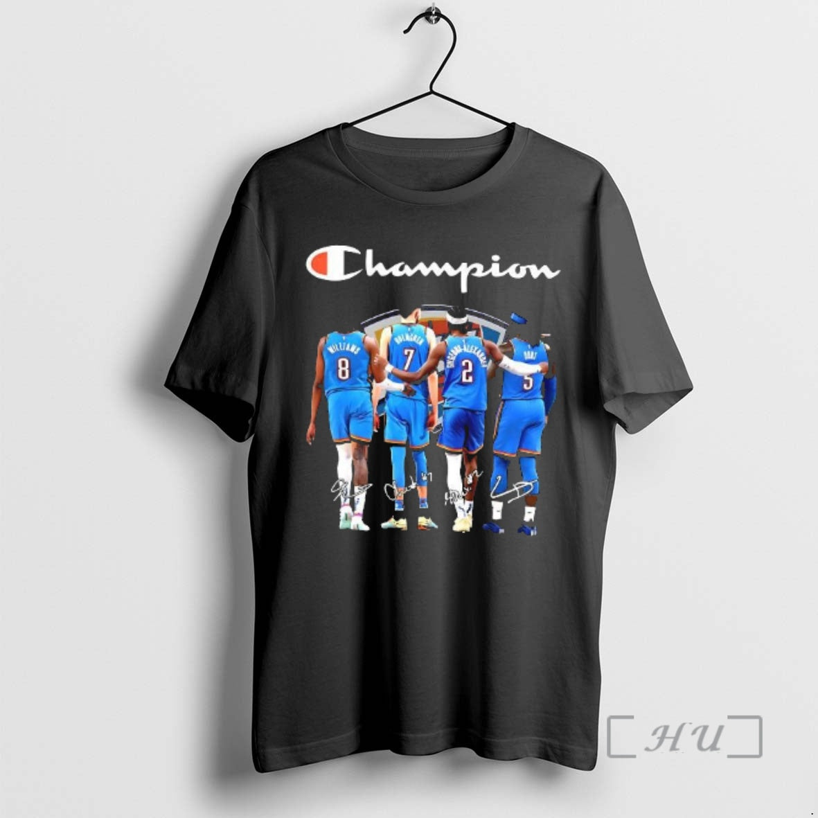 Trending Oklahoma City Thunder Nba Champion Williams Holmgren Gilgeous Alexander Dort Signature Premium T Shirts Hoodie,...