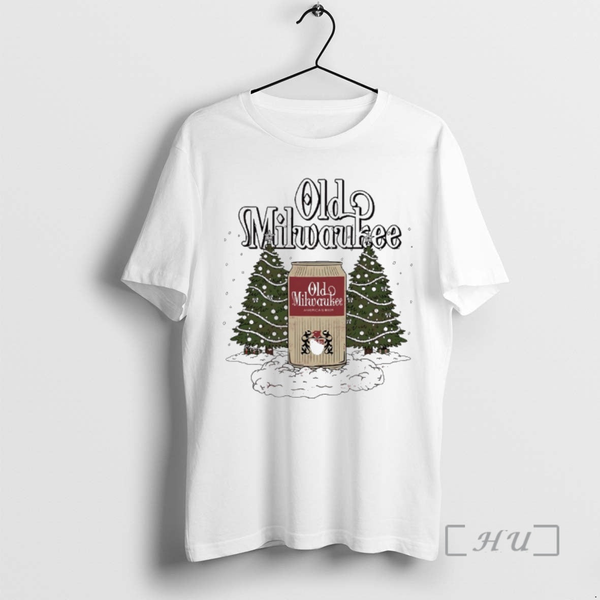 Trending Old Milwaukee Holiday Christmas Tree T-Shirts, Hoodie, Sweatshirt | DripVista.com