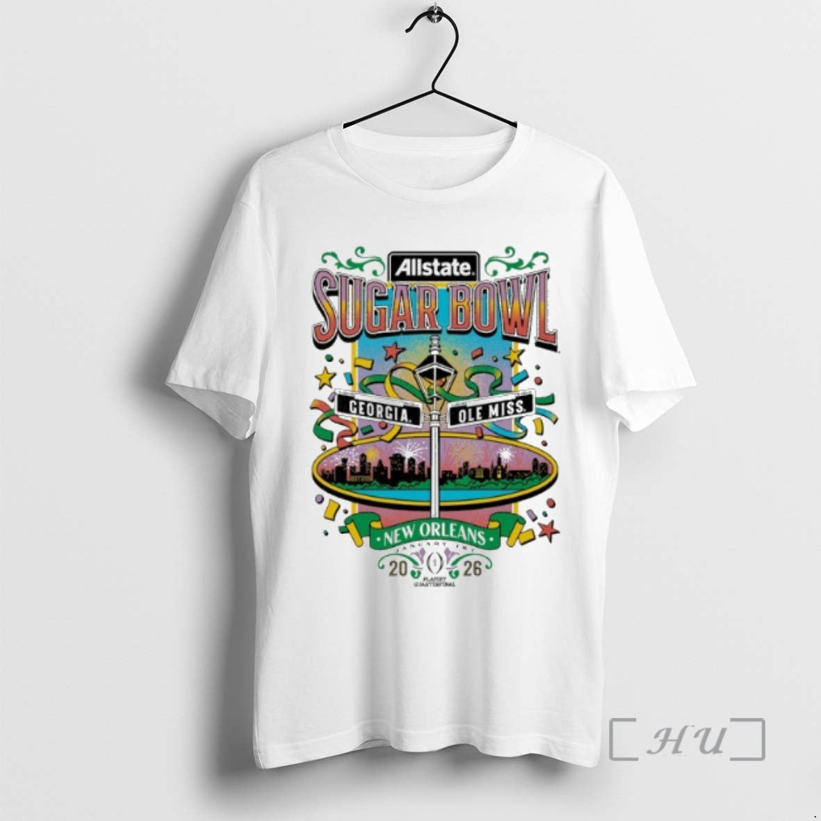 Trending Ole Miss Vs Georgia 2026 Allstate Sugar Bowl Nola Adult Premium T Shirts Sweater Hoodie, Sweatshirt | DripVista.com