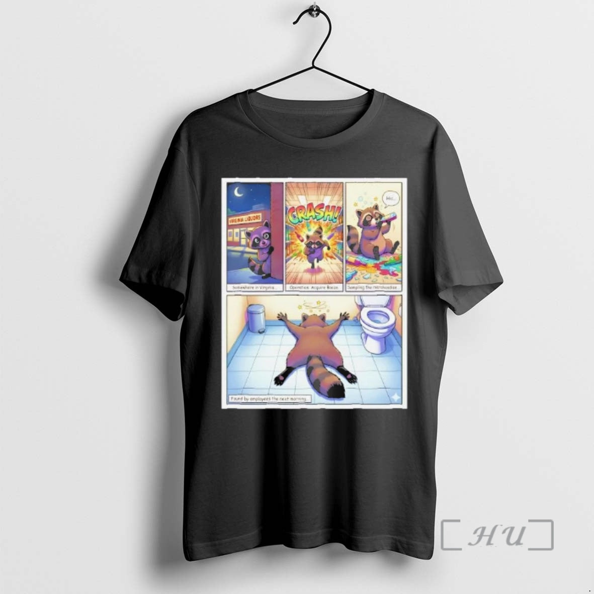 Trending Operation Booze Raccoon Comic T-Shirts, Hoodie, Sweatshirt | DripVista.com