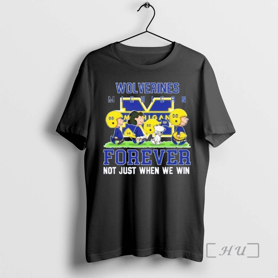 Trending Peanuts Michigan Wolverines Forever Not Just When We Win T-Shirts, Hoodie, Sweatshirt | DripVista.com