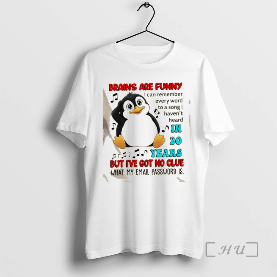 Trending Penguin Brains Are Funny In 20 Years But Ive Got No Clue What My T-Shirts, Hoodie, Sweatshirt | DripVista.com