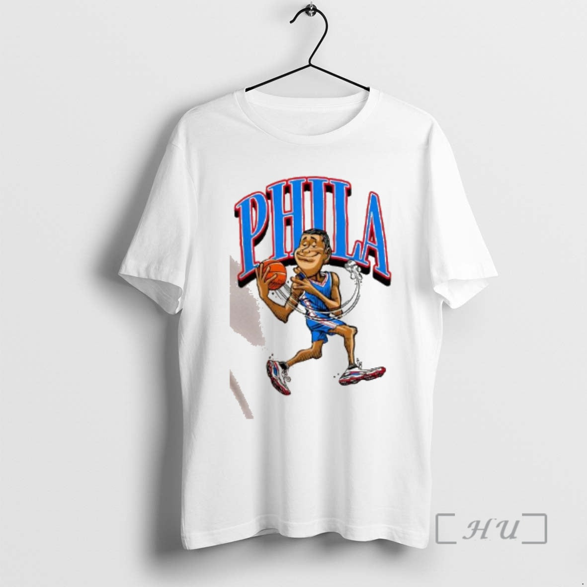 Trending Philadelphia 76ers Basketball Player Caricature T-Shirts, Hoodie, Sweatshirt | DripVista.com