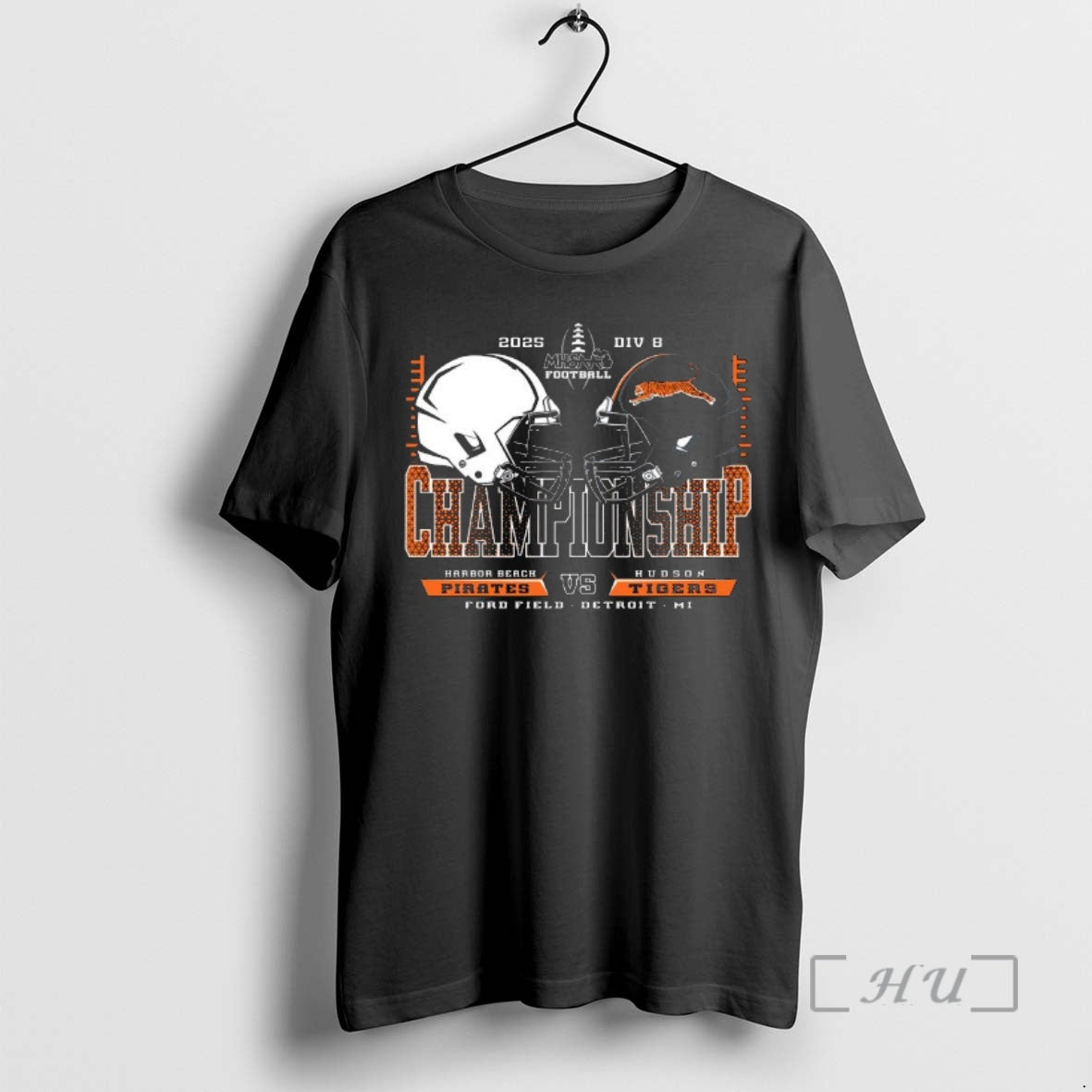 Trending Pirates Vs Tigers 2025 Mhsaa Division 8 Football Championship T-Shirts, Hoodie, Sweatshirt | DripVista.com