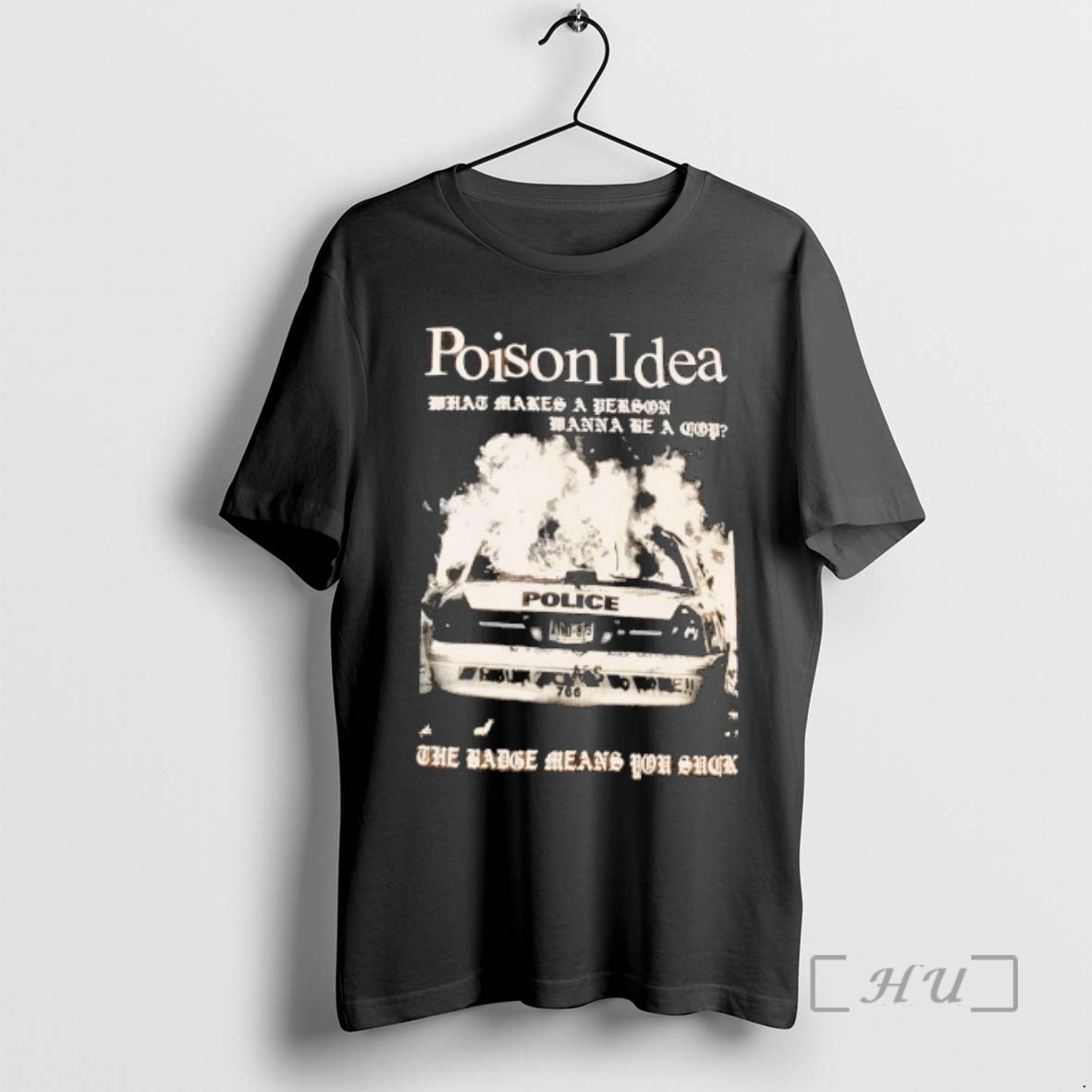 Trending Poison Idea What Makes A Person Wanna Be A Cop The Badge Means You T-Shirts, Hoodie, Sweatshirt | DripVista.com