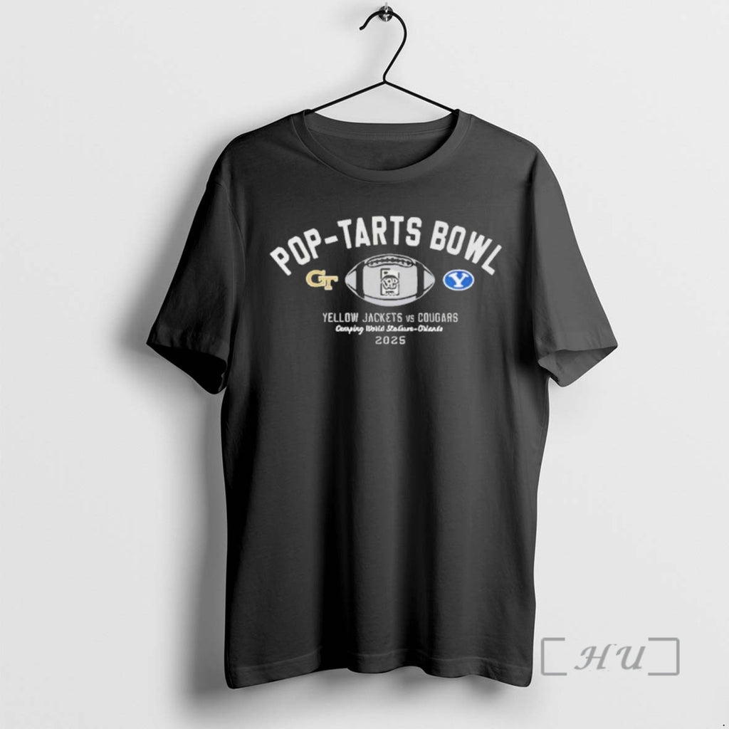 Trending Pop Tarts Bowl 2025 Yellow Jackets Vs Cougars T-Shirts, Hoodie, Sweatshirt | DripVista.com