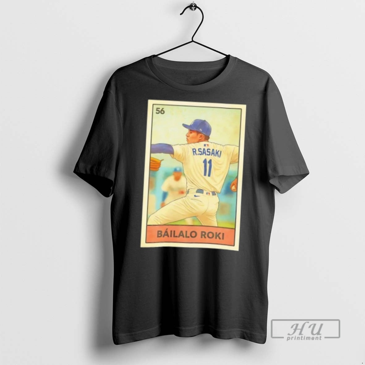 Trending Roki Sasaki Bailalo Roki Loteria Card La Dodgers T Shirt