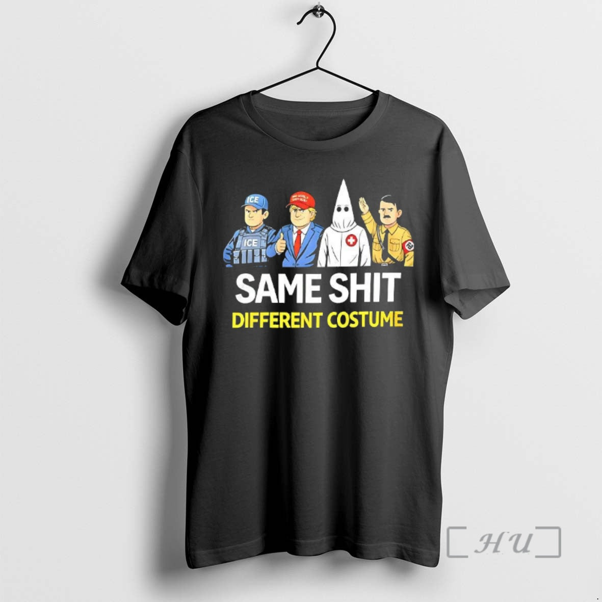 Trending Same Shit Different Costume Ice Trump Cartoon T-Shirts, Hoodie, Sweatshirt | DripVista.com