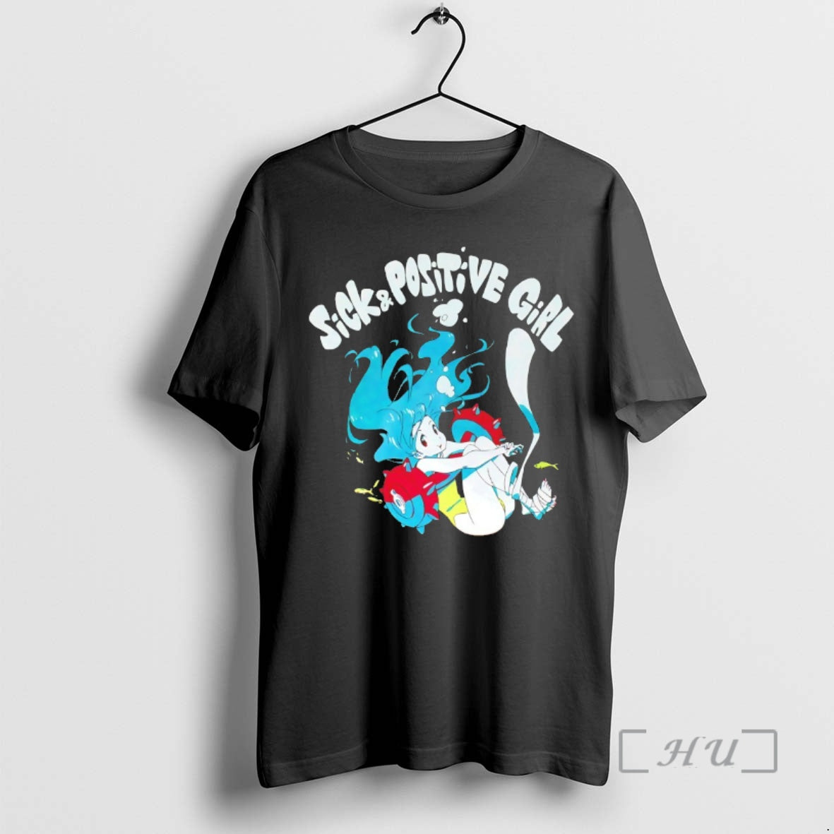 Trending Sick And Positive Girl T-Shirts, Hoodie, Sweatshirt | DripVista.com