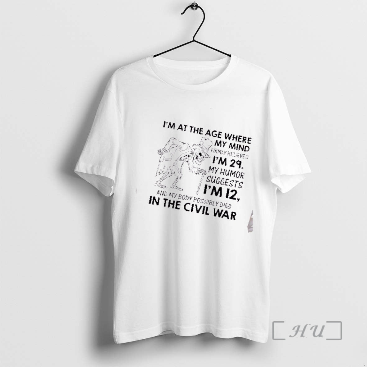Trending Skeleton Im At The Age Where My Mind Firmly Believes Im 29 My Humor T-Shirts, Hoodie, Sweatshirt | DripVista.com