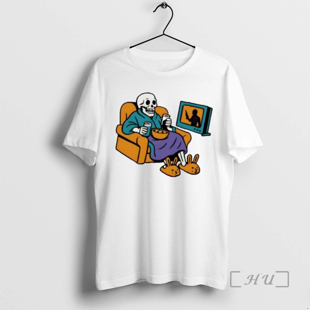 Trending Skeleton True Crime And Chill T-Shirts, Hoodie, Sweatshirt | DripVista.com