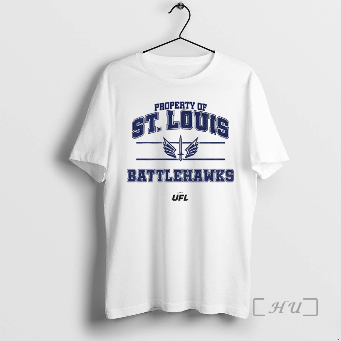 Trending St Louis Battlehawks Ufl Property Of St T-Shirts, Hoodie, Sweatshirt | DripVista.com