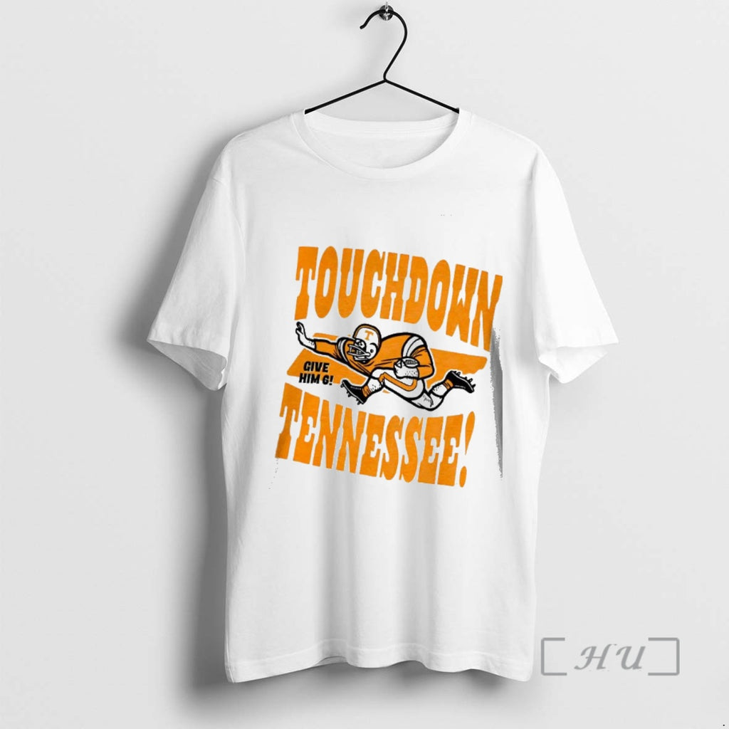 Trending Tennessee Volunteers Football Touchdown Tennessee Give Him Six Vintage T-Shirts, Hoodie, Sweatshirt | DripVista.com
