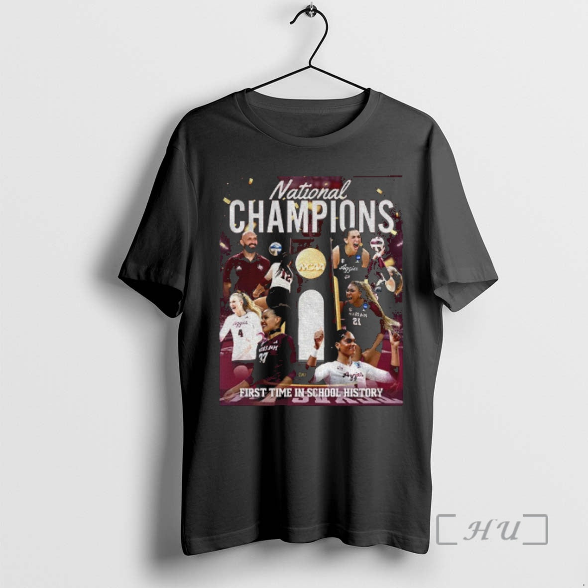 Trending Texas Am Aggies 2025 Ncaa National Womens Volleyball Champions First Time In School History T-Shirts, Hoodie,...
