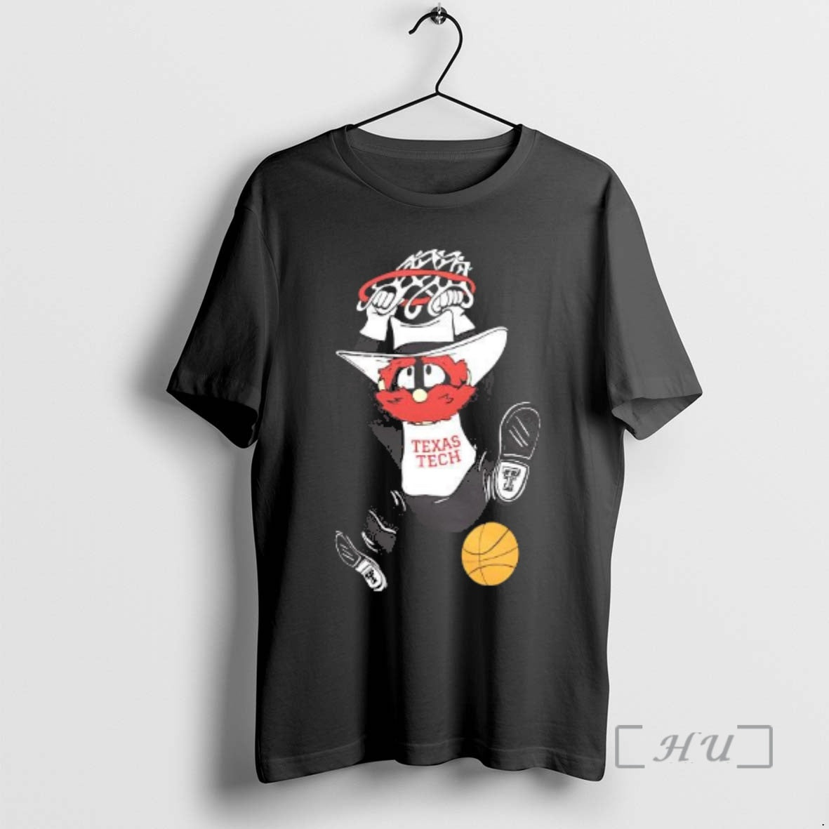 Trending Texas Tech Red Raiders Basketball Raider Red Jammin Both Ways Mascot Premium T Shirts Hoodie, Sweatshirt