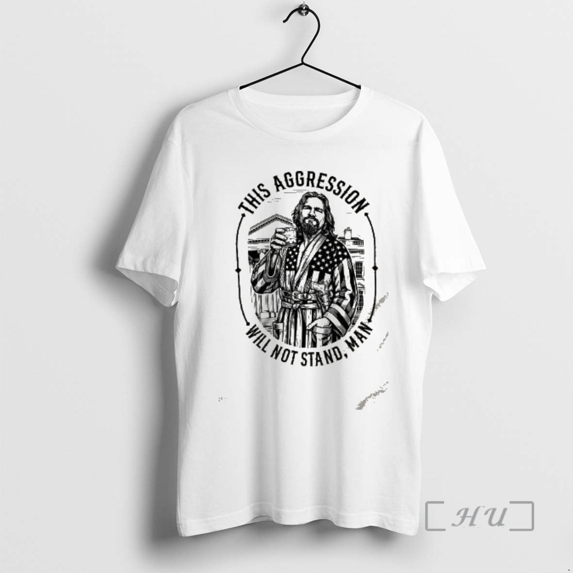 Trending The Dude The Big Lebowski This Aggression Will Not Stand Man Premium T Shirts Hoodie, Sweatshirt | DripVista.com