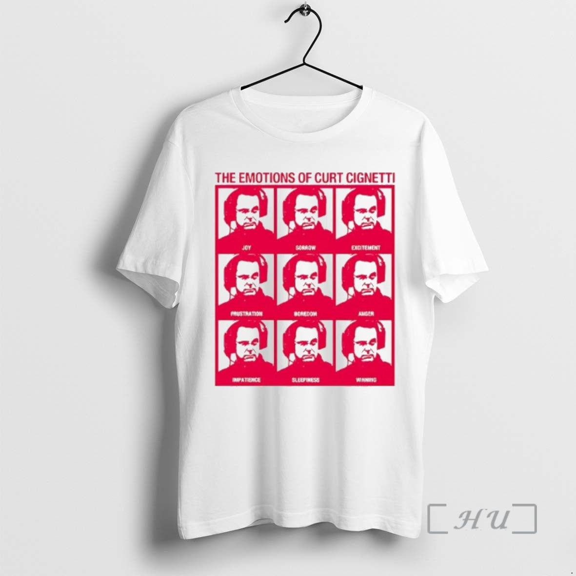Trending The Emotions Of Curt Cignetti Emotions T-Shirts, Hoodie, Sweatshirt | DripVista.com