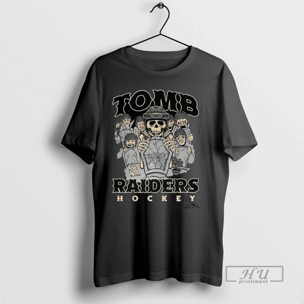 Trending Tomb Raider Hockey Skull T Shirt