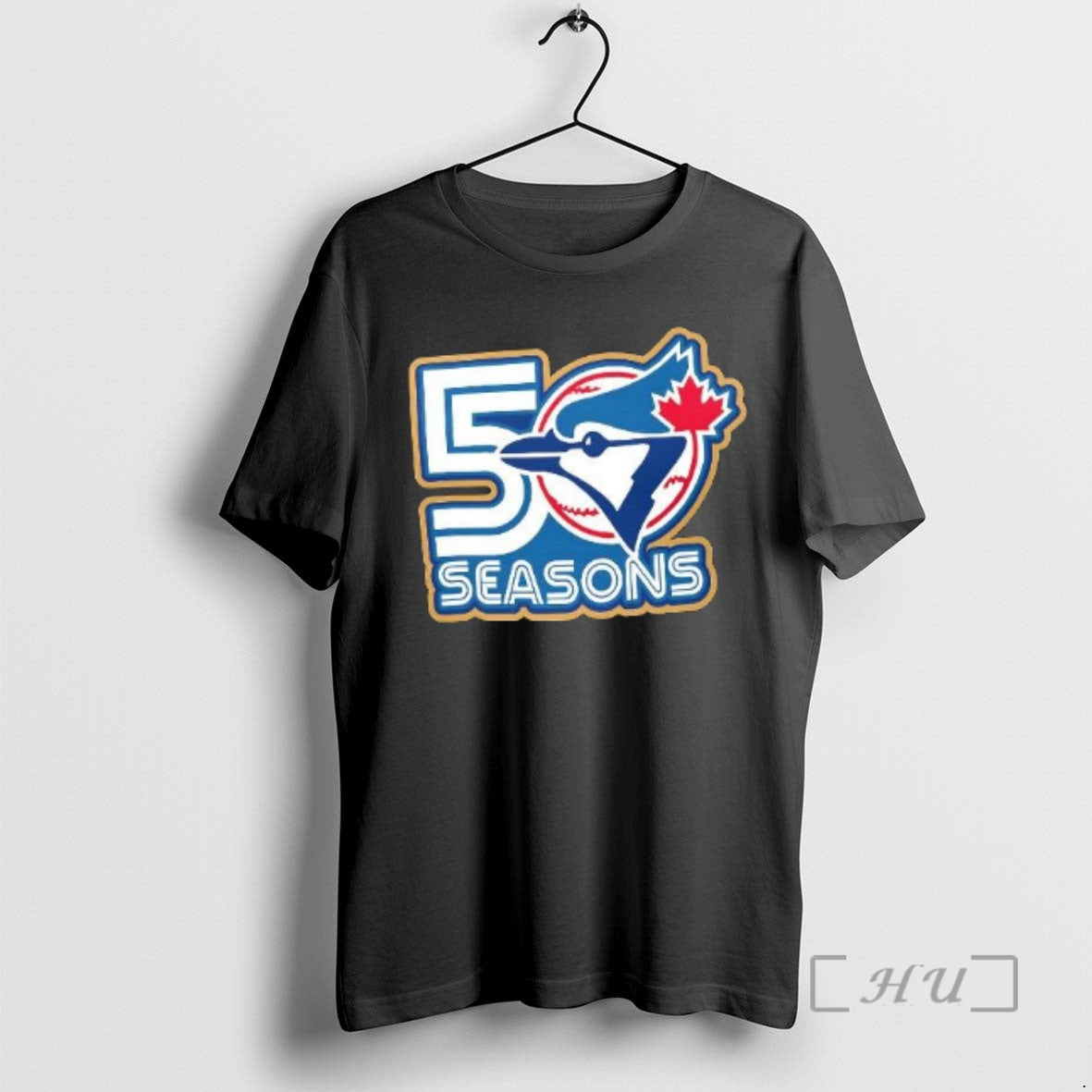 Trending Toronto Blue Jays 50 Seasons Logo T-Shirts, Hoodie, Sweatshirt | DripVista.com