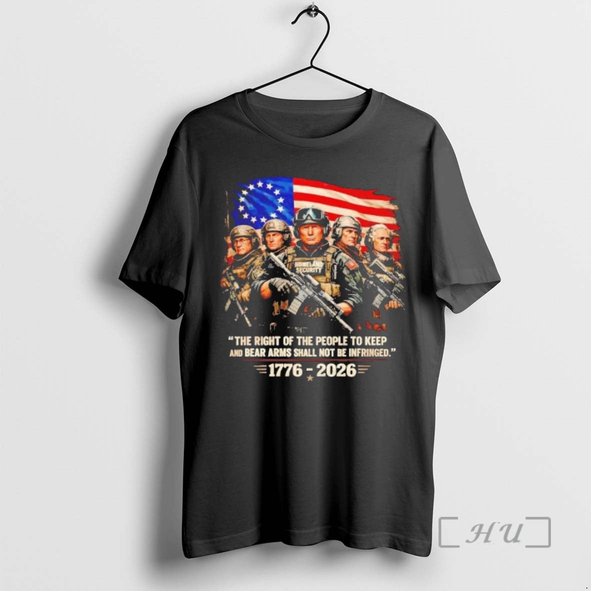 Trending Trump Ice The Right Of The People To Keep And Bear Arms 1776 2026 T-Shirts, Hoodie, Sweatshirt | DripVista.com