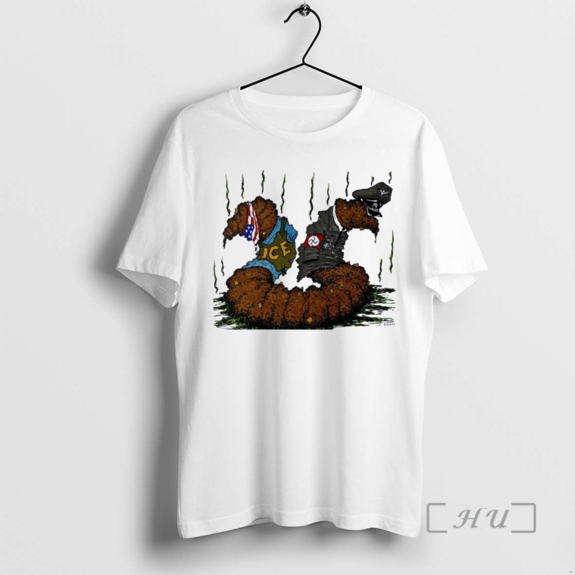 Trending United States Immigration Ad Nazi Germany Same Shit Smelly T-Shirts, Hoodie, Sweatshirt | DripVista.com