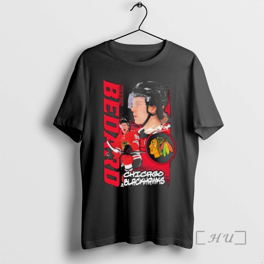 Trending Wchicago Blackhawks Connor Bedard Playmaker Signature T-Shirts, Hoodie, Sweatshirt | DripVista.com