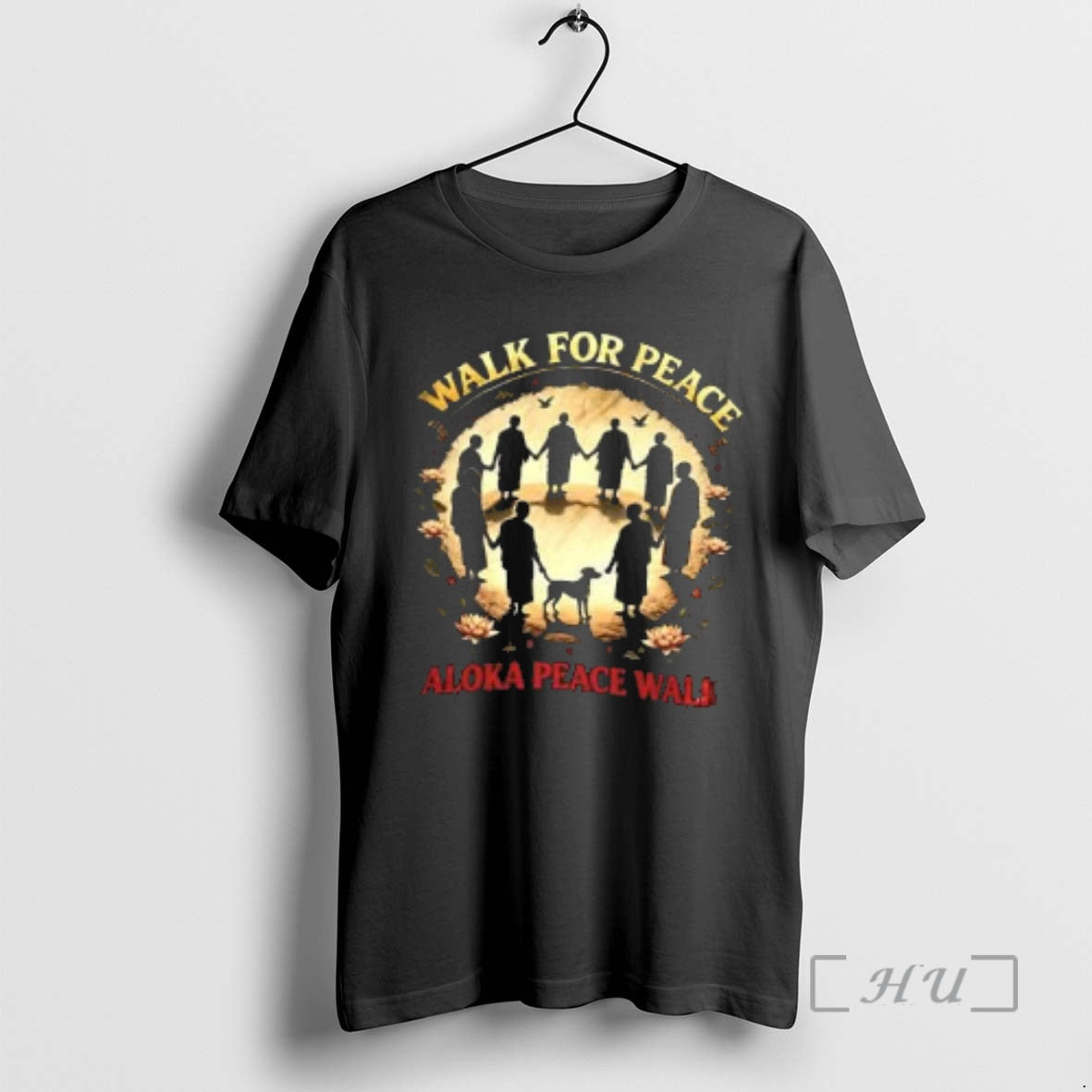 Trending Walk For Peace Aloka Peace Walk Monks Formed A Circle Premium T Shirts Sweater Hoodie, Sweatshirt | DripVista.com
