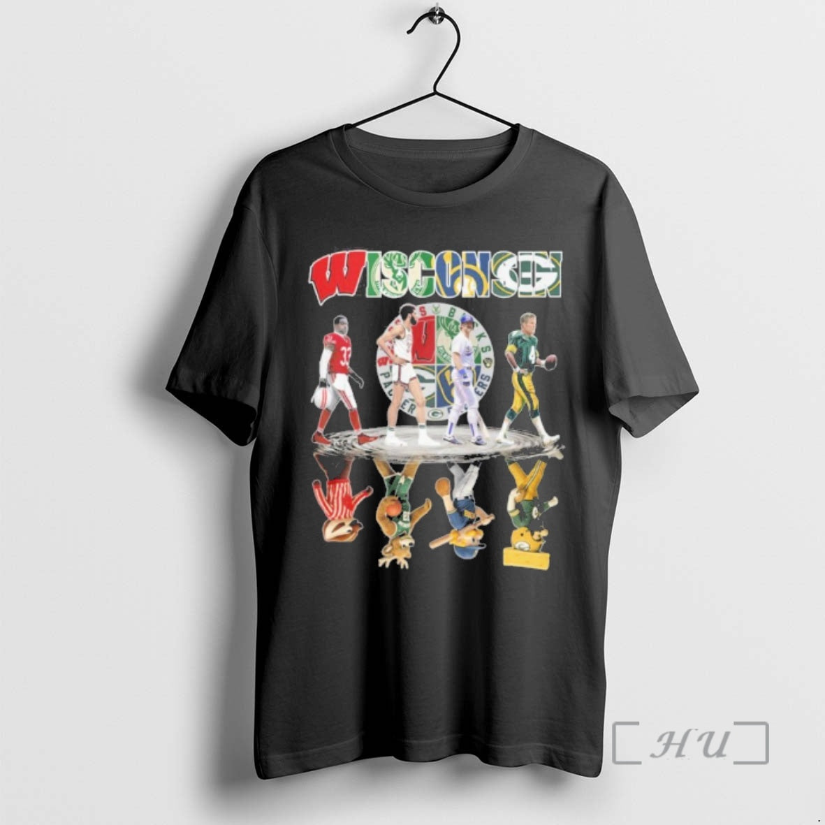 Trending Wisconsin Sports Teams Players Abbey Road Water Reflection T-Shirts, Hoodie, Sweatshirt | DripVista.com