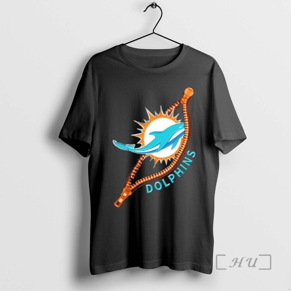 Trending Zipper X Miami Dolphins Football Logo T-Shirts, Hoodie, Sweatshirt | DripVista.com