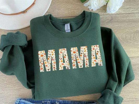 Trendy Mama Leaves Sweatshirt, Cute Mama Crewneck Sweatshirt, Fall Mom Gift, Fall Mama Shirt, Cozy Fall Mama Sweatshirt, Women Fall Gift  T-shirt, sweater and Hoodie