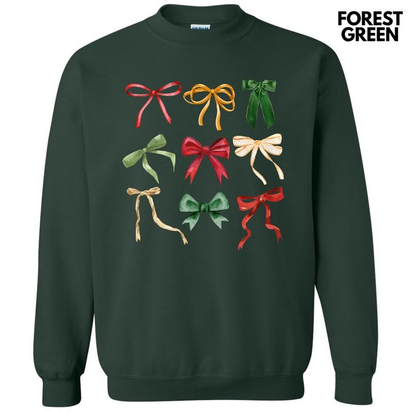 Trendy Ribbon Collage Sweatshirt 'NLB'