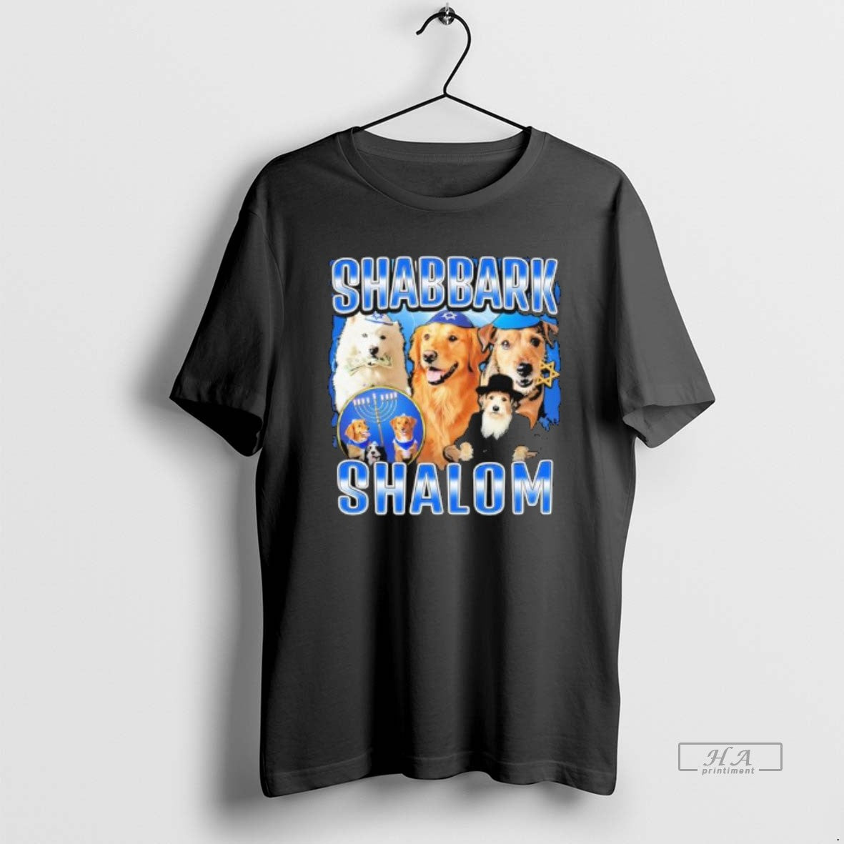 Trendy Shabbark Shalom Dogs Graphic