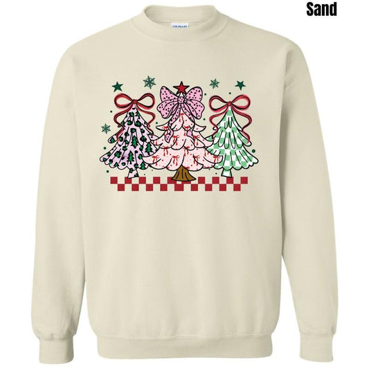 Trendy Tree Trio Sweatshirt 'NLB'